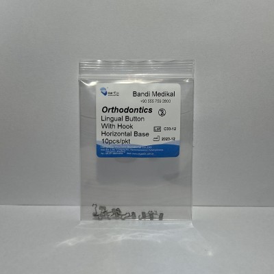 Invisalign Lingual Button With Hook Horizontal Base 10lu paket