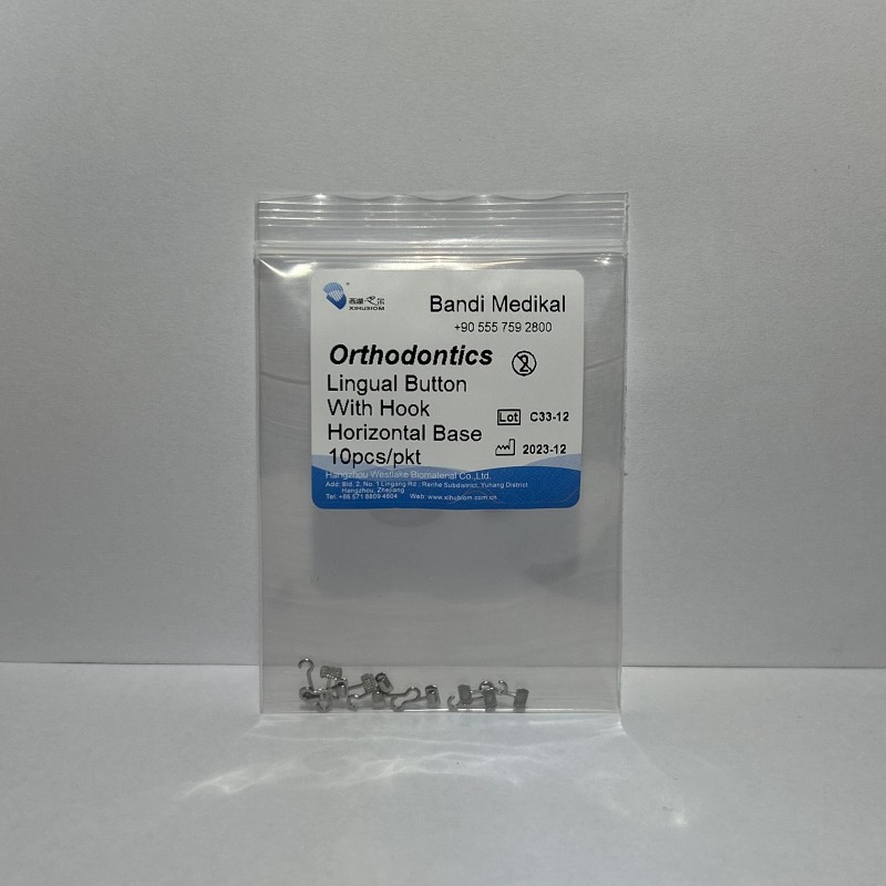 Invisalign Lingual Button With Hook Horizontal Base 10lu paket