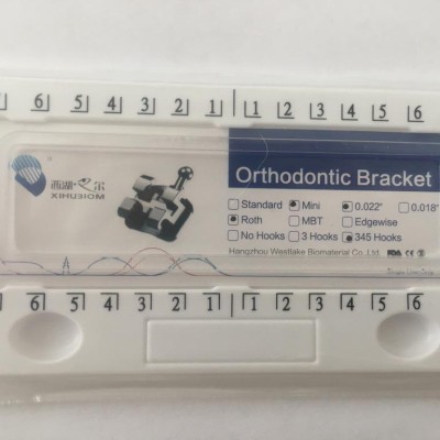 Mini Metal Braket Roth 0.22  6 Tüplü Set