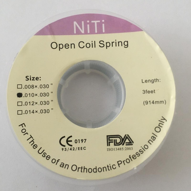Niti Open Coil Spring Rulo - Açık Yay Rulo