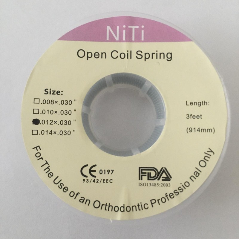 Niti Open Coil Spring Rulo - Açık Yay Rulo