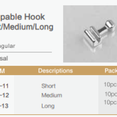 Crimpable Hook