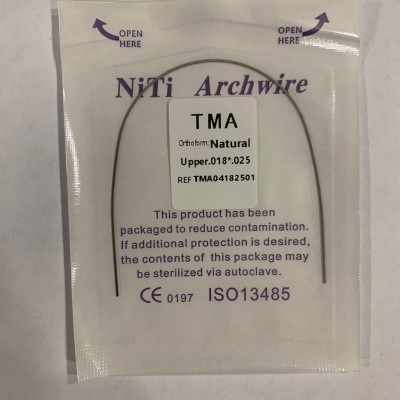 TMA Natural Form  Upper 018x025